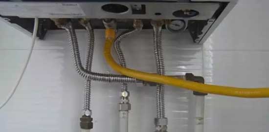 威能壁挂炉补水示意图