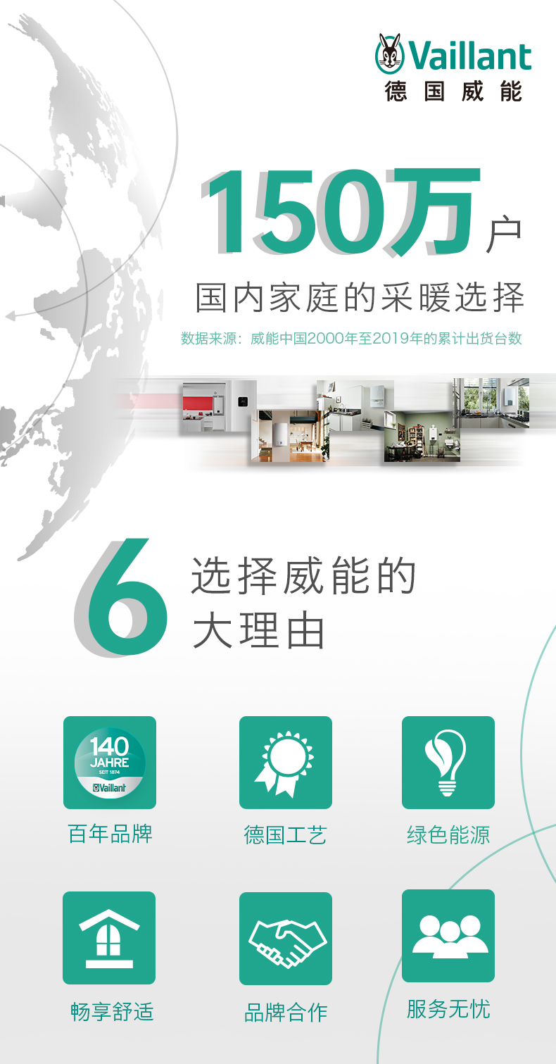 威能壁挂炉原装进口豪华款36kw采暖热水两用炉