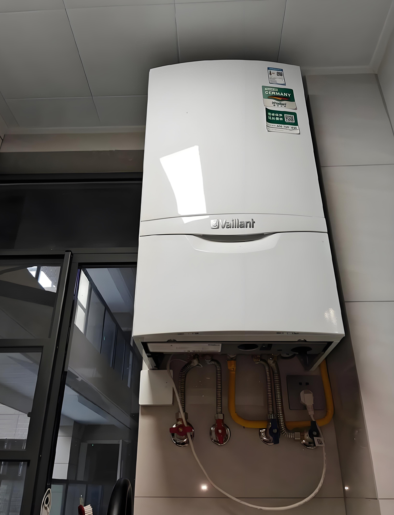 昌平水库路随园公寓威能进口24kw壁挂炉安装案例